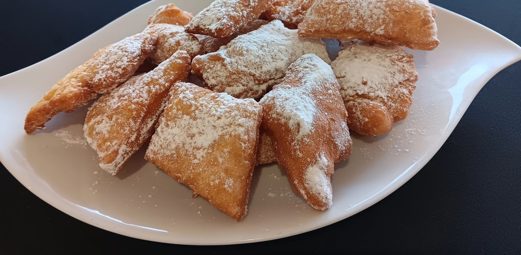 Beignets au sucre glace (photo Le Bistrot)